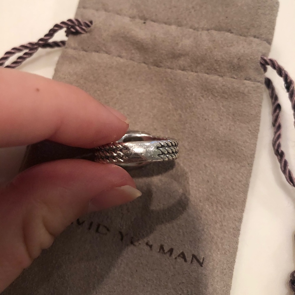 David Yurman Petite Wheaton Ring With Prasiolite View 5